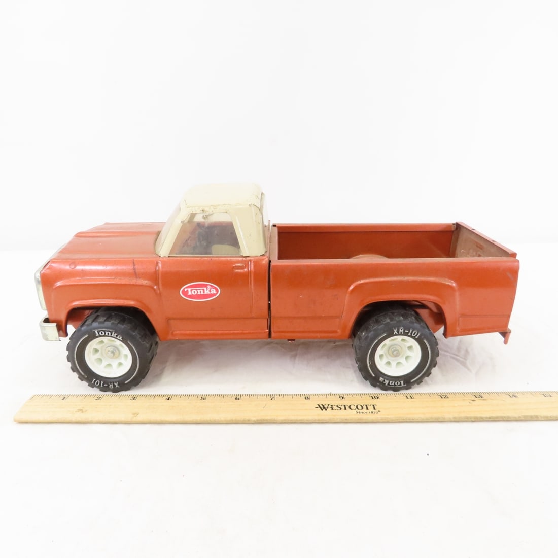 2 Original Pressed Steel Tonka Pickup Trucks - 16