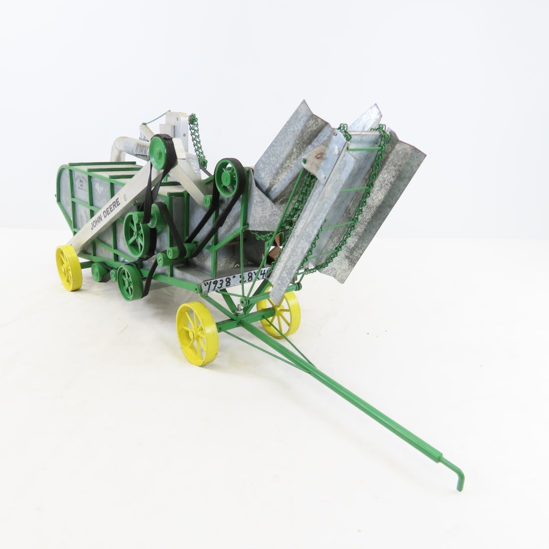 Scratch Built 1938 John Deere 28-46 Thresher - 7