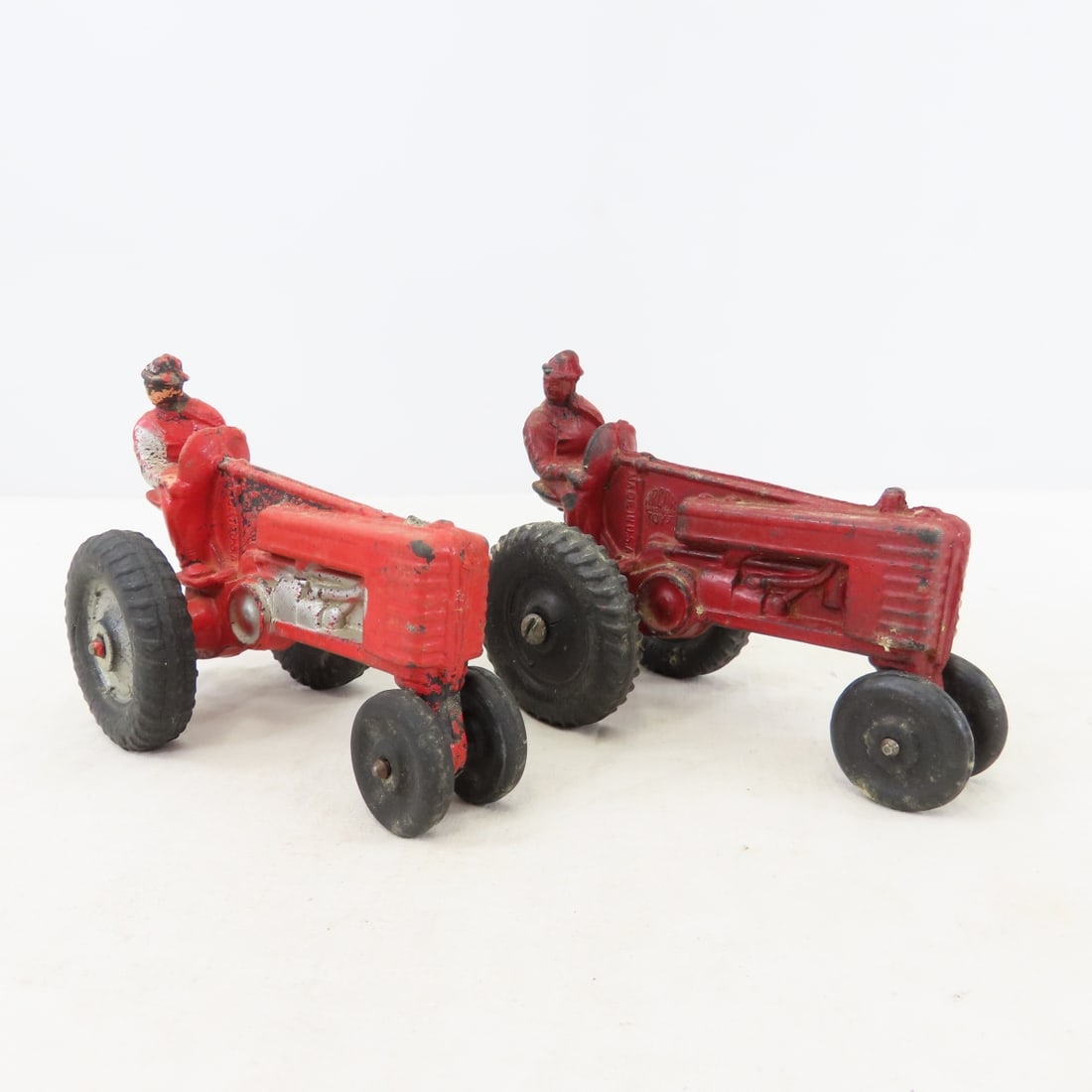 2 1940's ARCOR Safe Play Rubber Tractors - 7