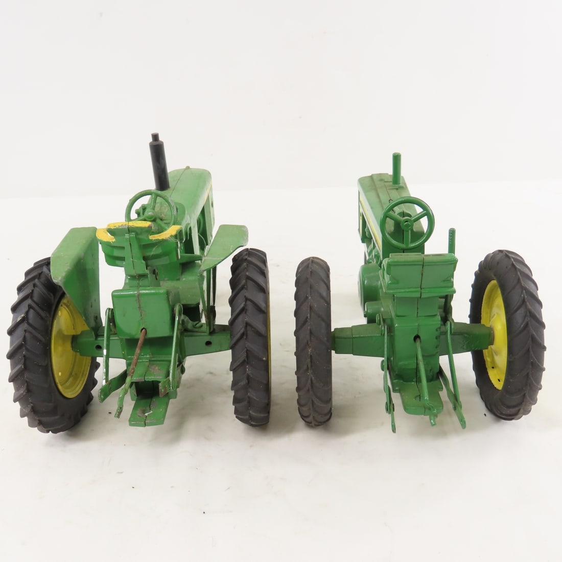 ERTL Custom Flatbed Semi & 2 John Deere Tractors - 11