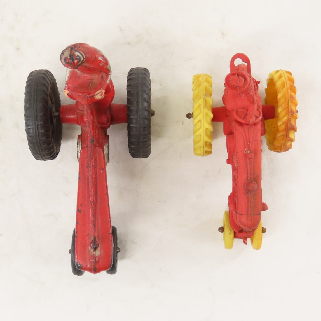 4 Vintage Auburn Rubber Tractors - 7