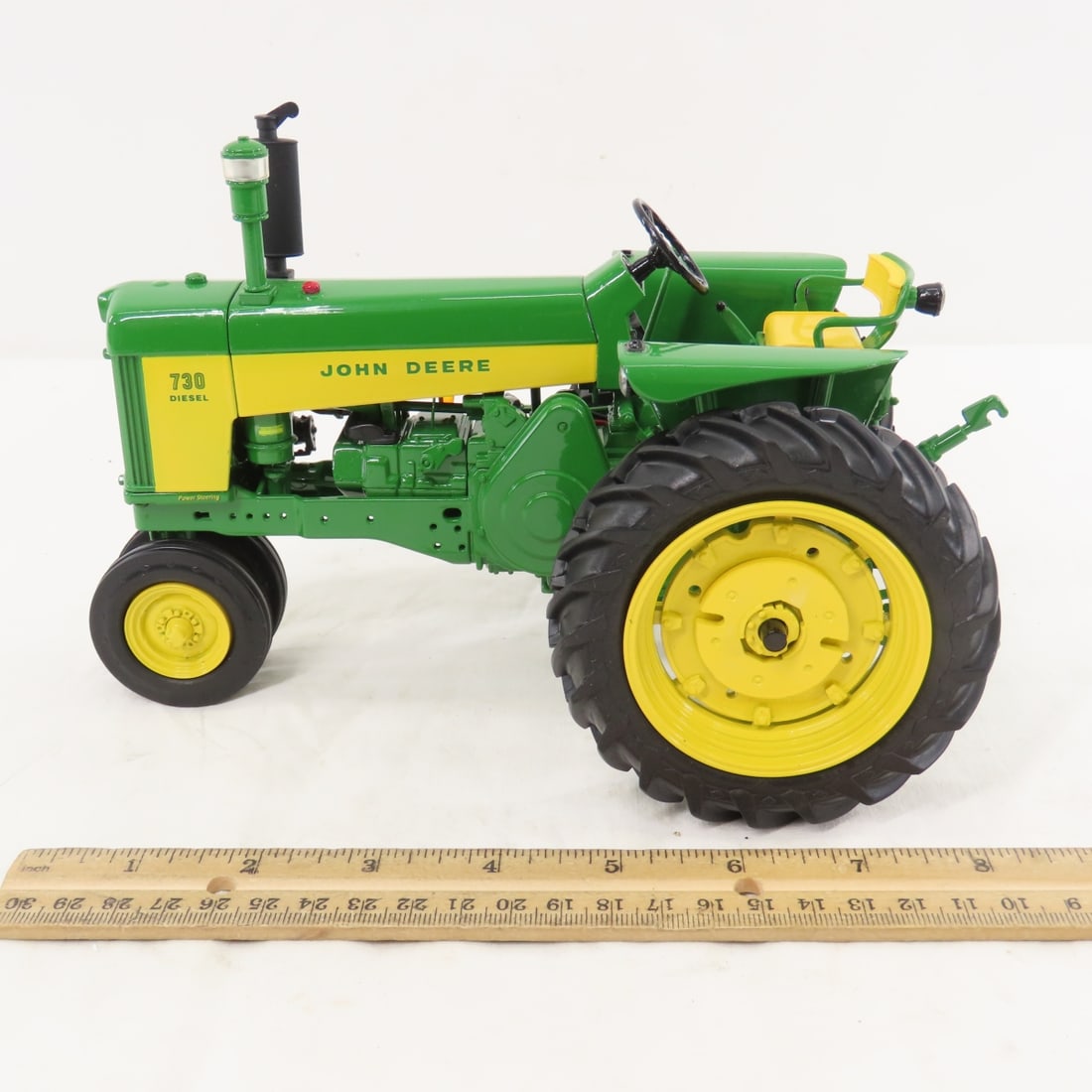 ERTL Precision John Deere 730 Diesel Tractor w/box - 2