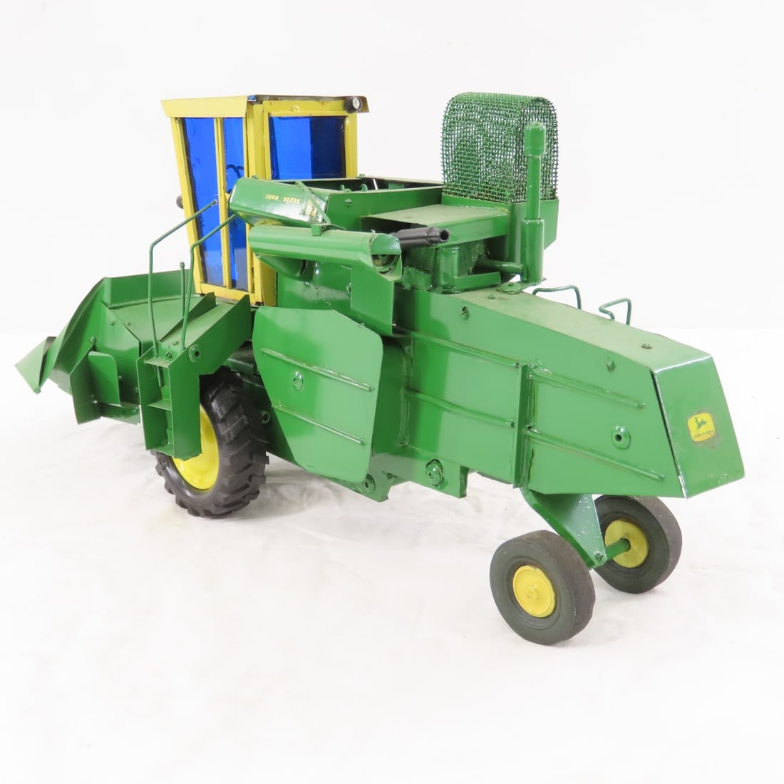 Scratch Built John Deere 55 Combine w/ Grain Head - 3