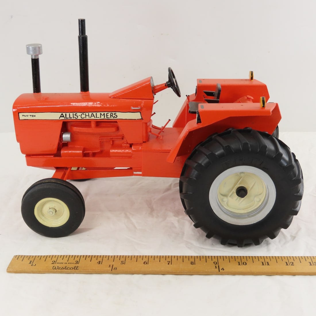 Scratch Built Wood Allis-Chalmers Two-Ten Tractor - 2