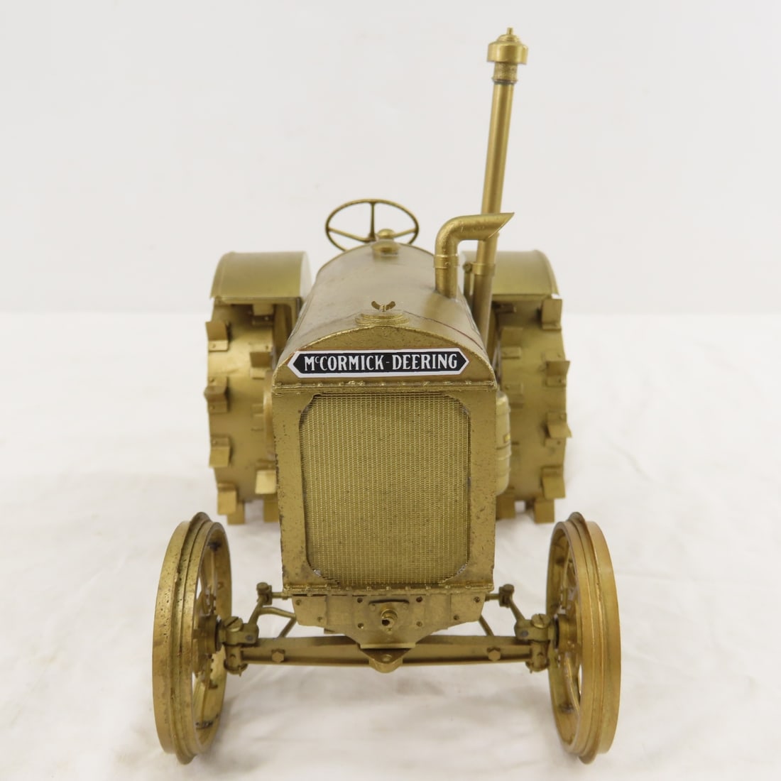 McCormick-Deering W-30 Gold Tractor & 2-Disc Plow - 10