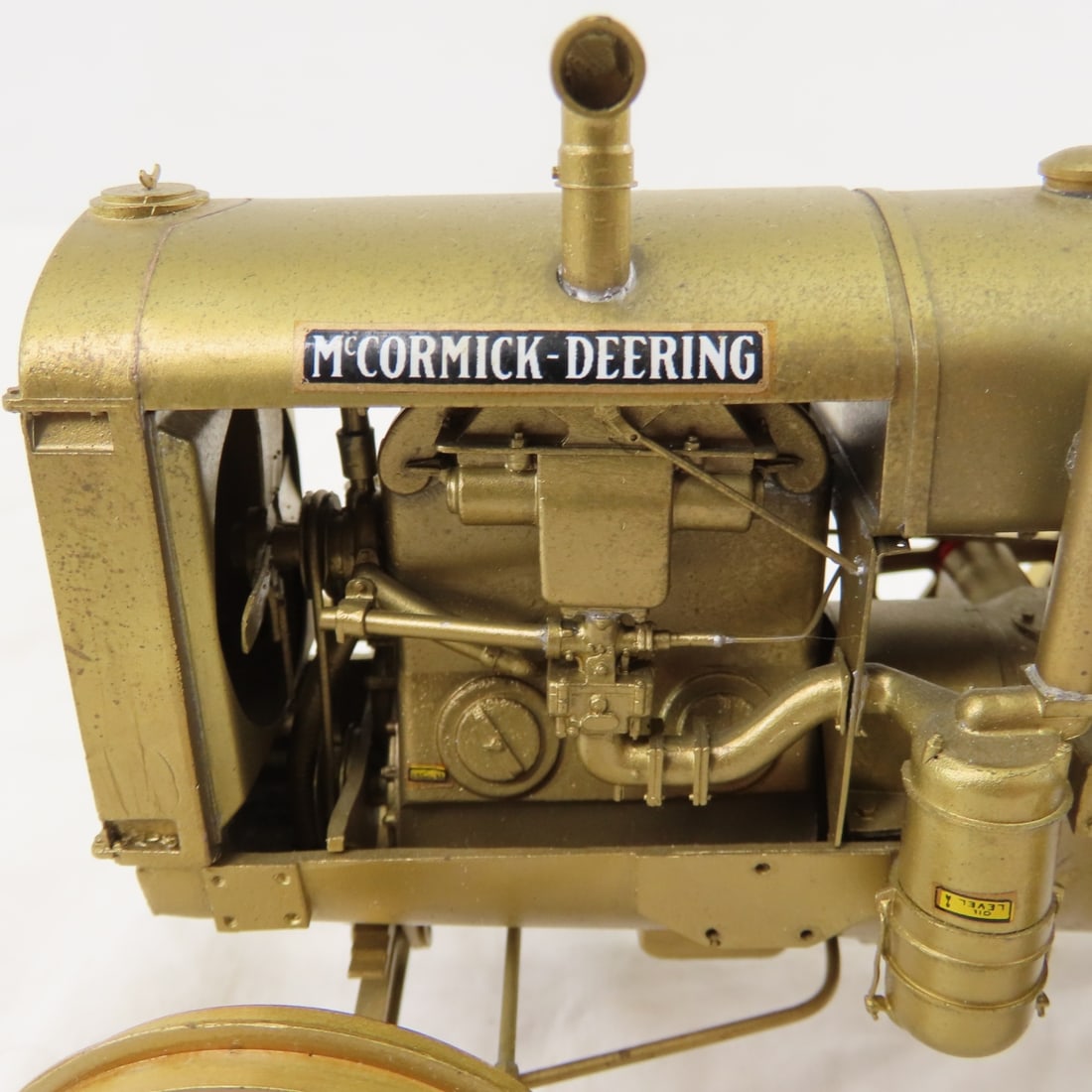 McCormick-Deering W-30 Gold Tractor & 2-Disc Plow - 16