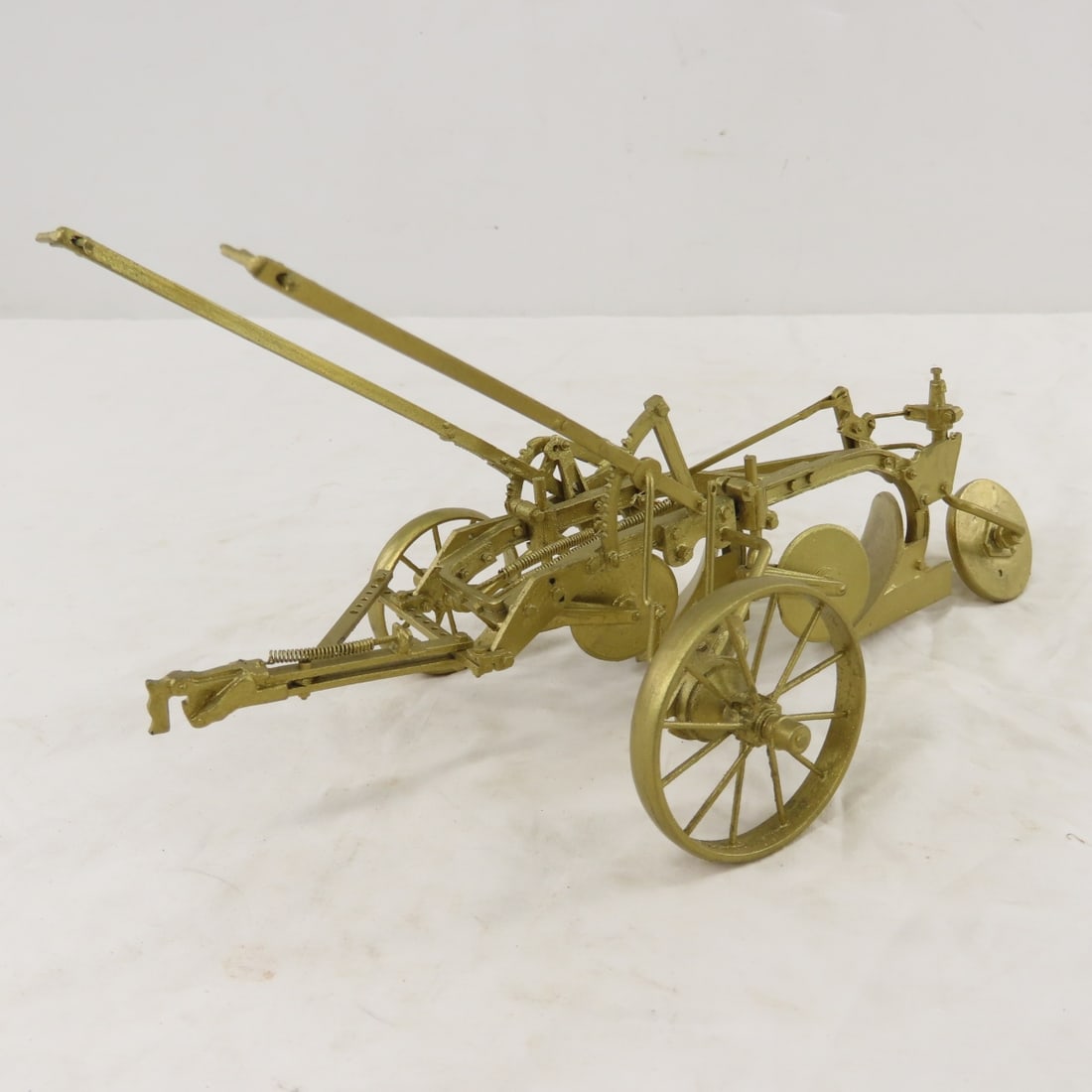 McCormick-Deering W-30 Gold Tractor & 2-Disc Plow - 17