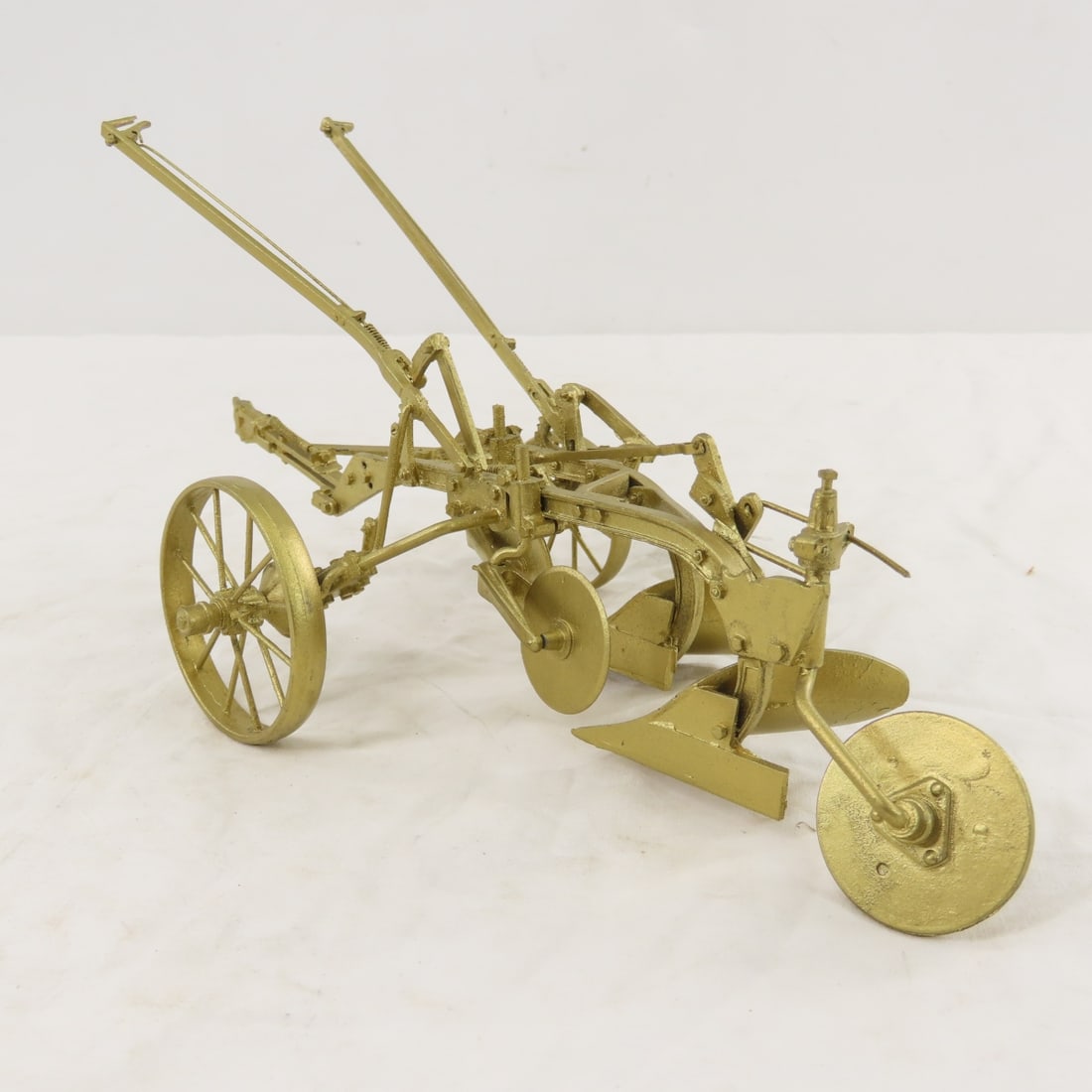 McCormick-Deering W-30 Gold Tractor & 2-Disc Plow - 19