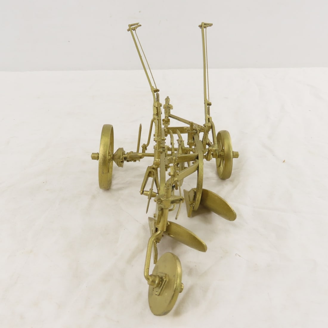 McCormick-Deering W-30 Gold Tractor & 2-Disc Plow - 20