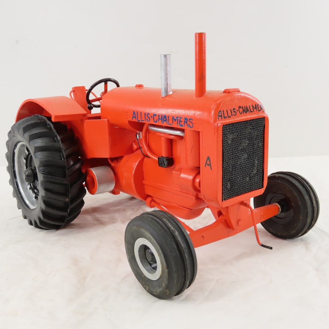 Scratch Built Wood Allis-Chalmers A Tractor - 7