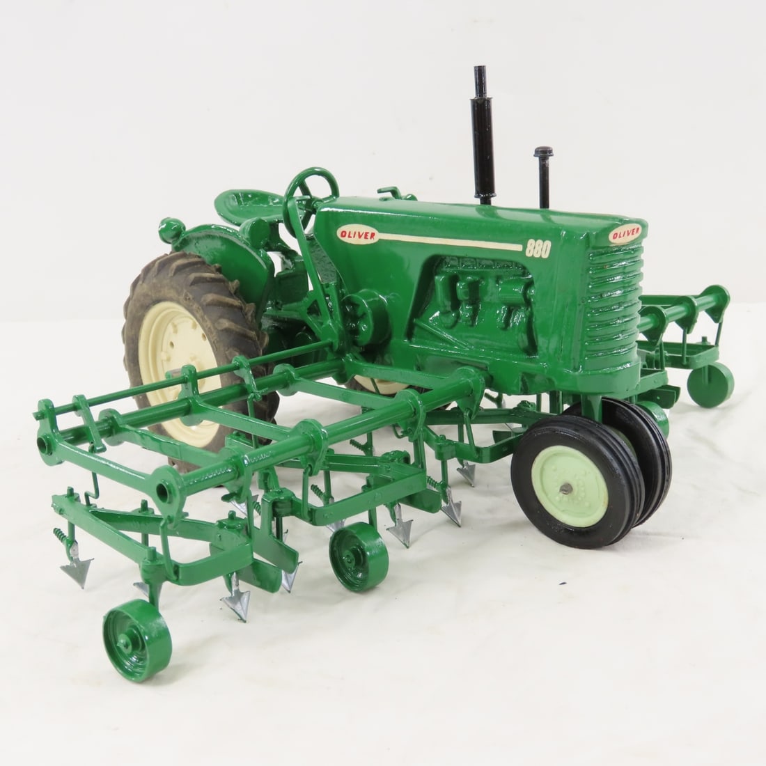 Custom Oliver 880 NF Row Crop Tractor & Cultivator - 7