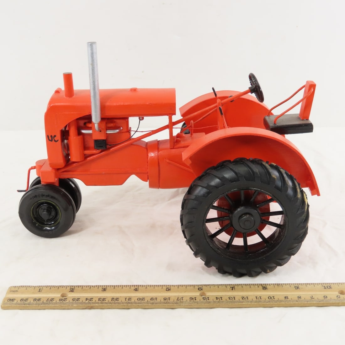 Scratch Built Wood Allis-Chalmers UC NF Tractor - 2