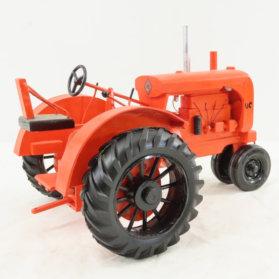 Scratch Built Wood Allis-Chalmers UC NF Tractor - 5