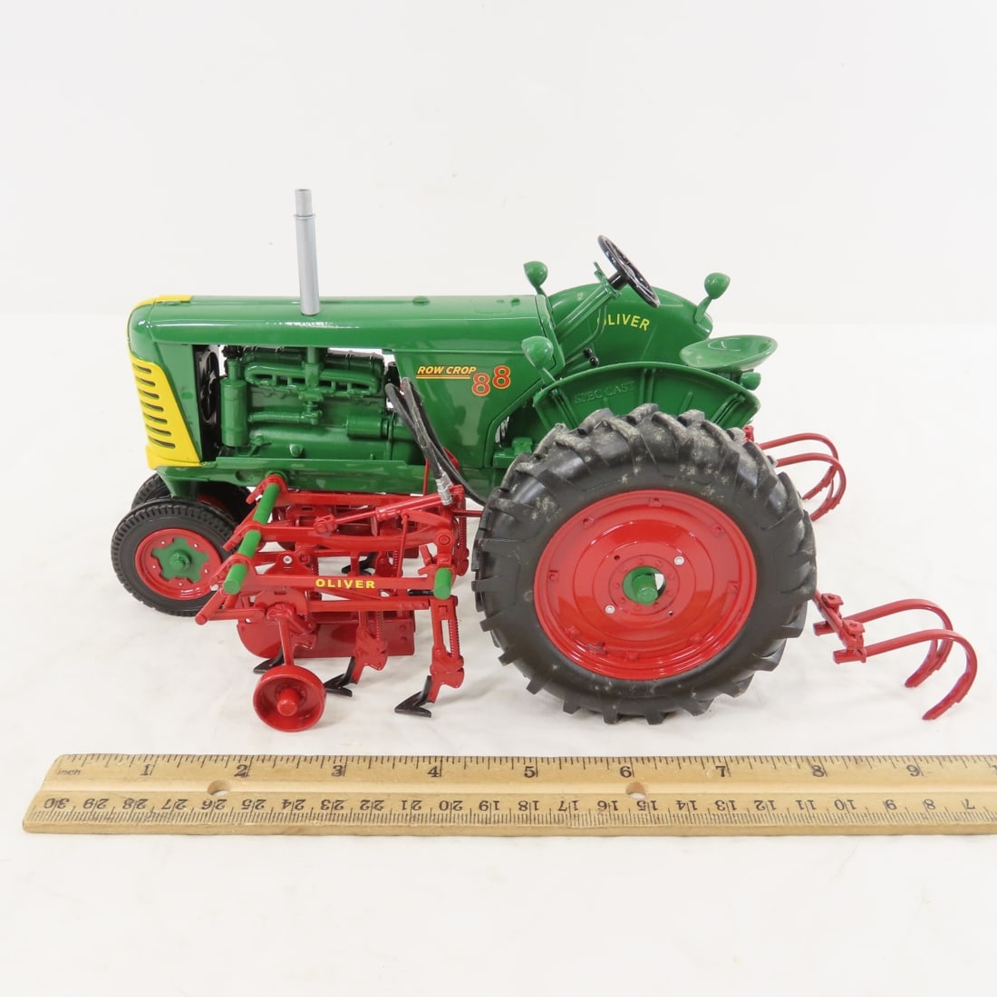 SpecCast Oliver 88 Gas NF Tractor w/Cultivator - 2