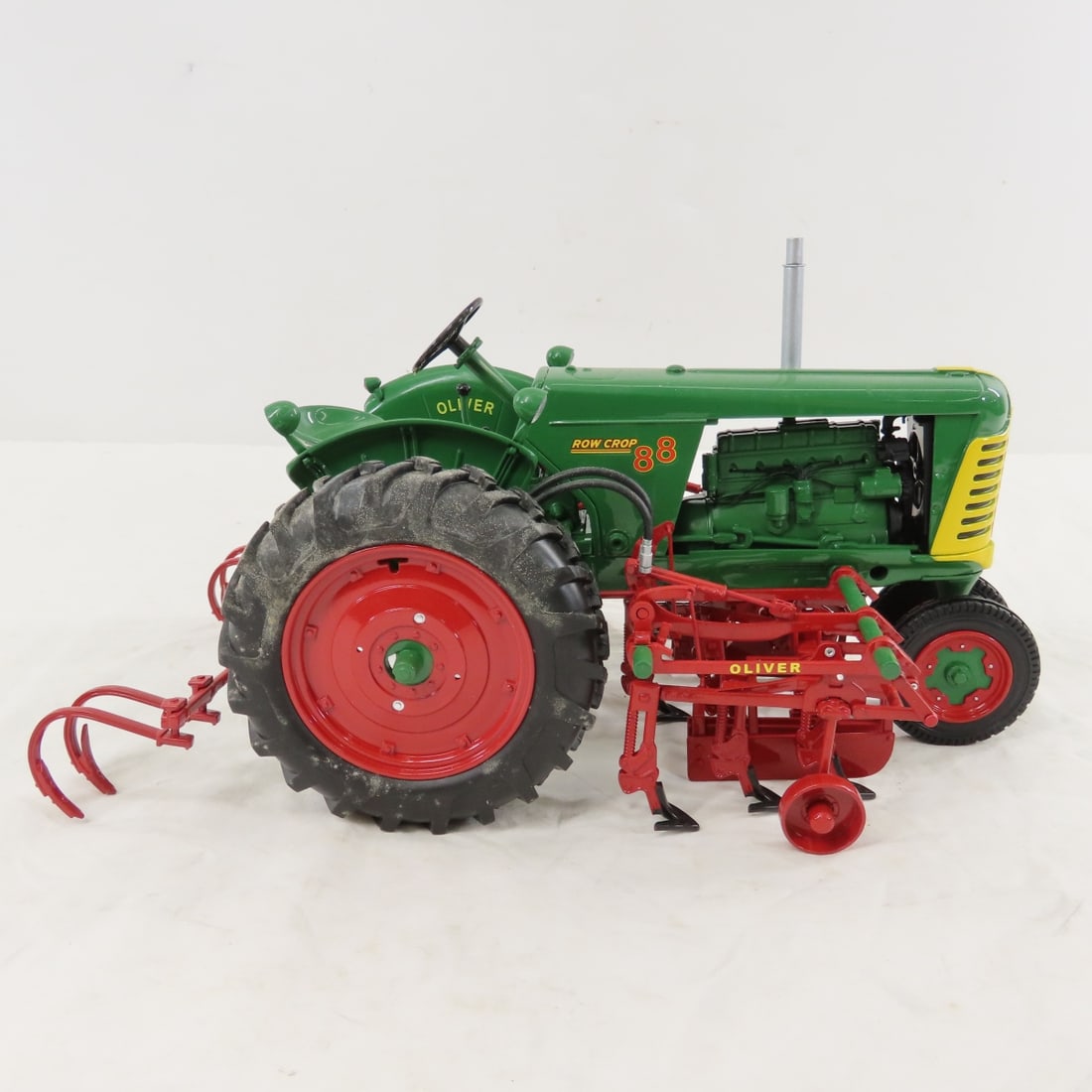 SpecCast Oliver 88 Gas NF Tractor w/Cultivator - 6