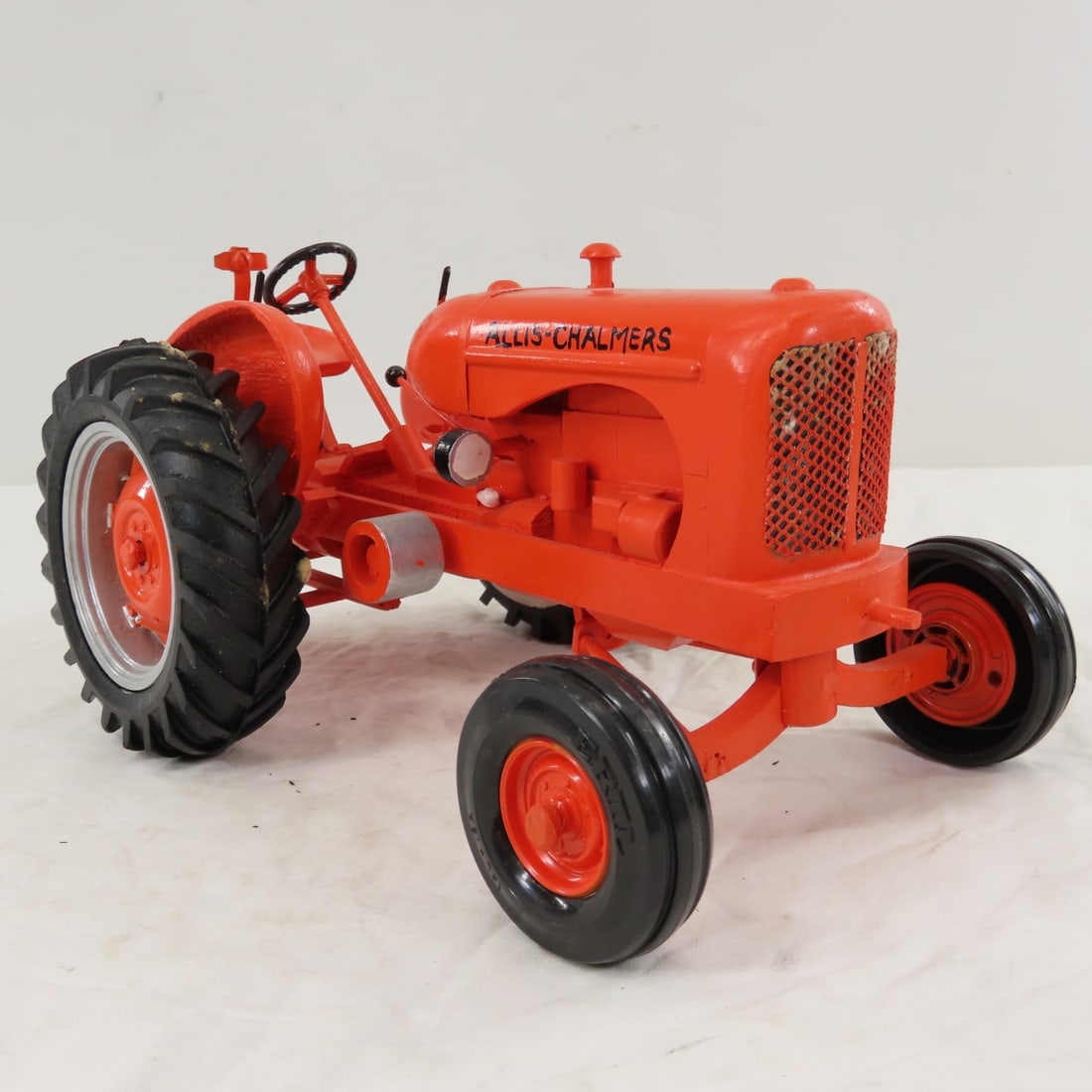 Scratch Built Wood Allis-Chalmers WF Tractor - 7