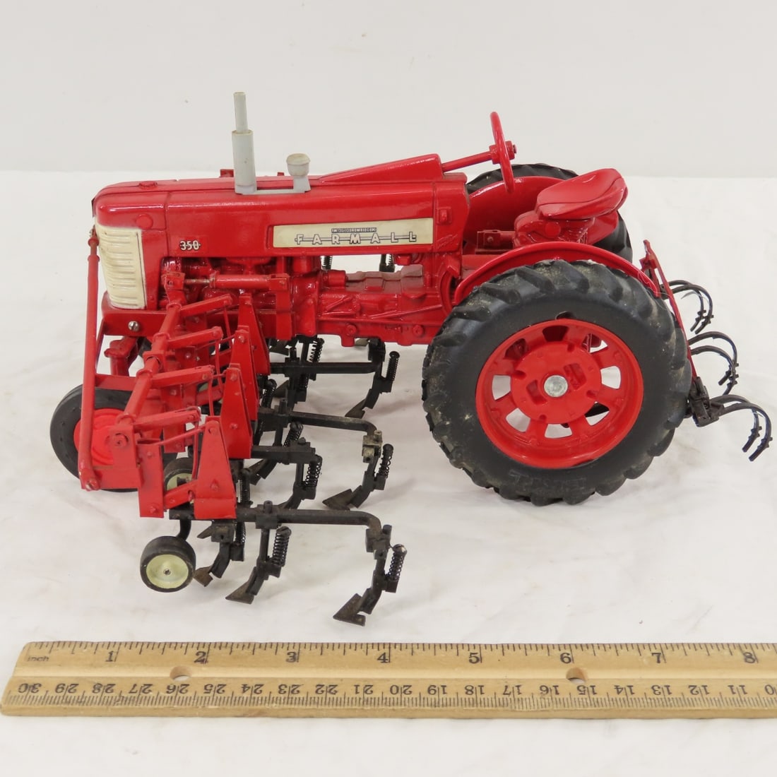 ERTL McCormick Farmall 350 Tractor with Cultivator - 2