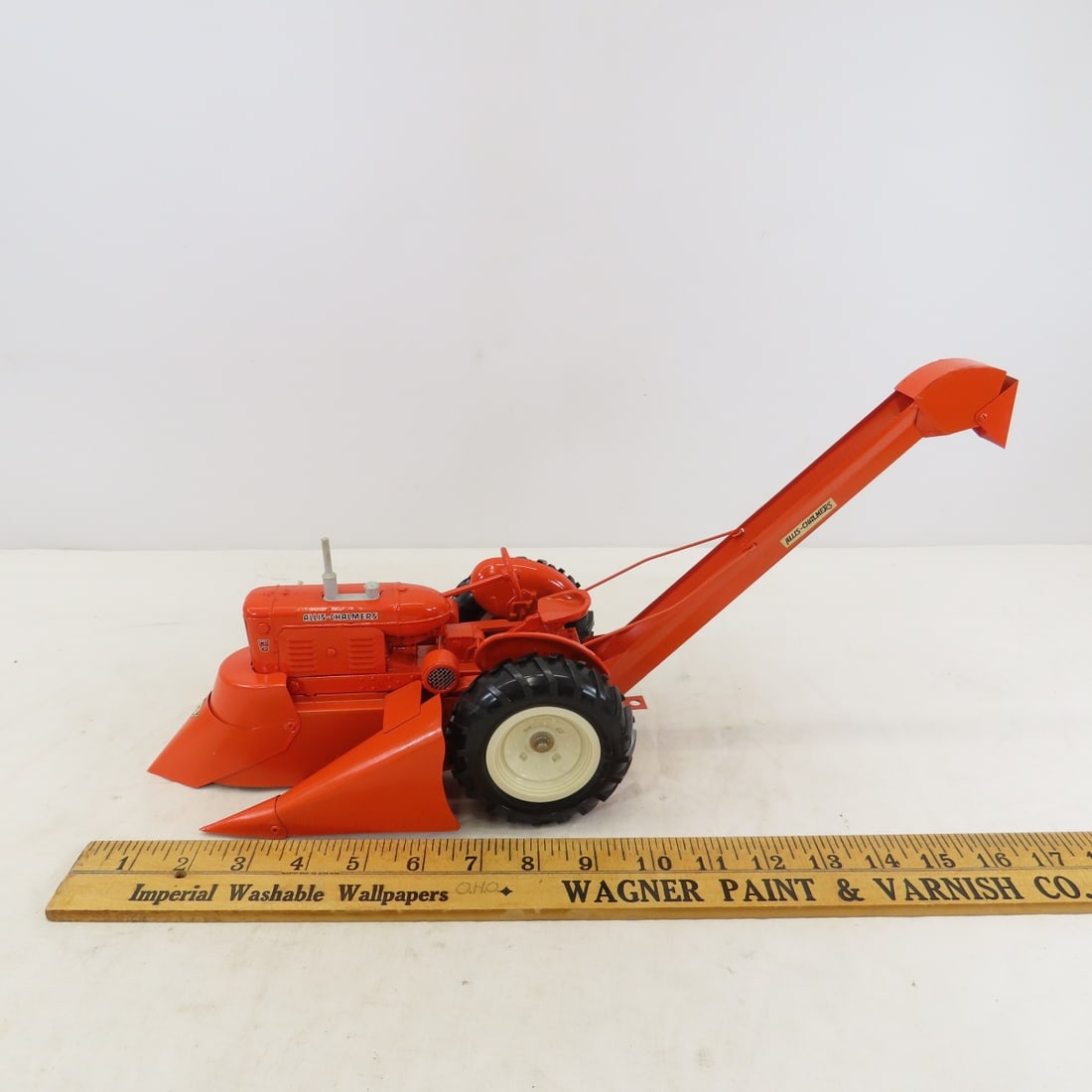 Weber's Gem Acres Picker on ERTL A-C WD-45 Tractor - 2