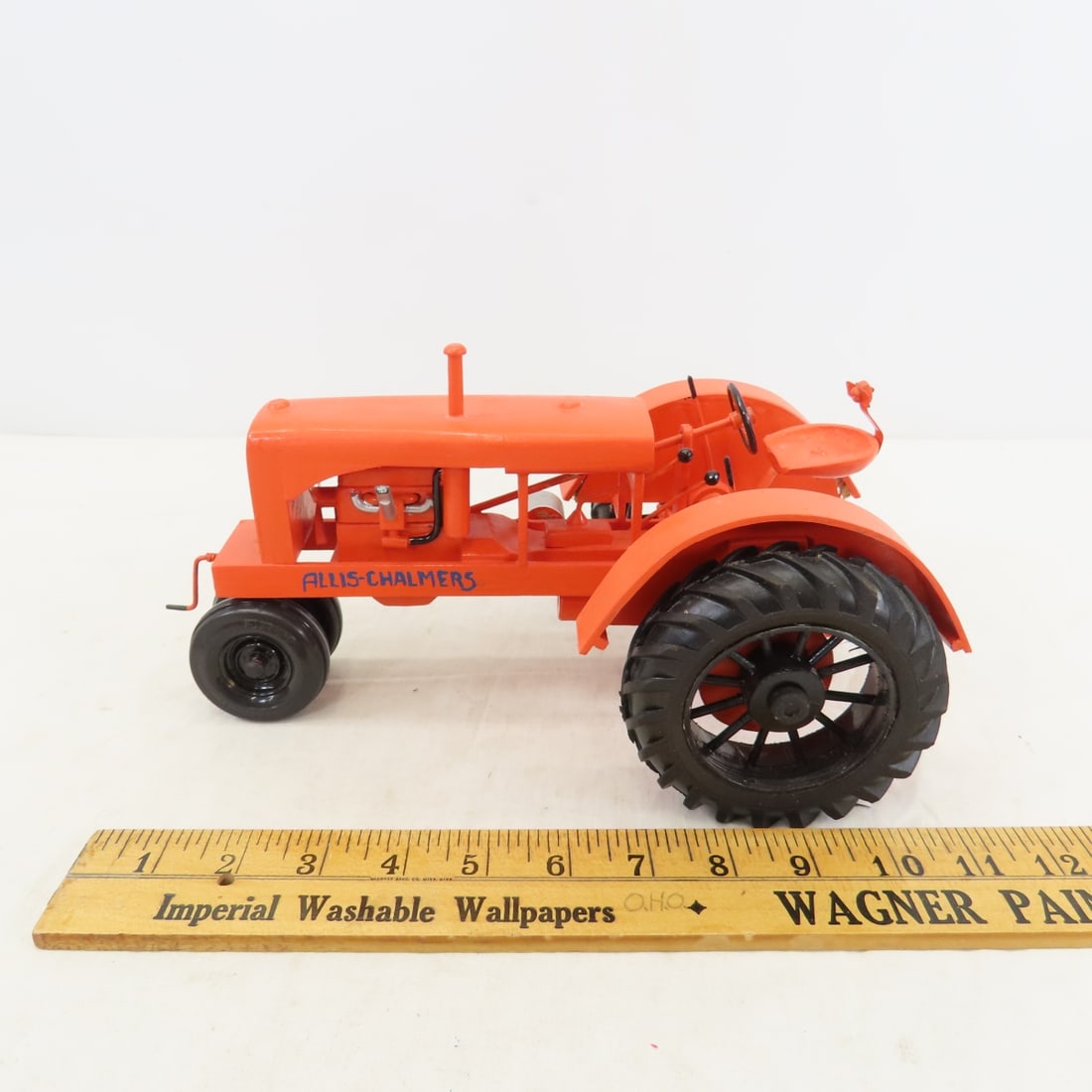 Scratch Built Wood Allis-Chalmers NF Tractor - 2