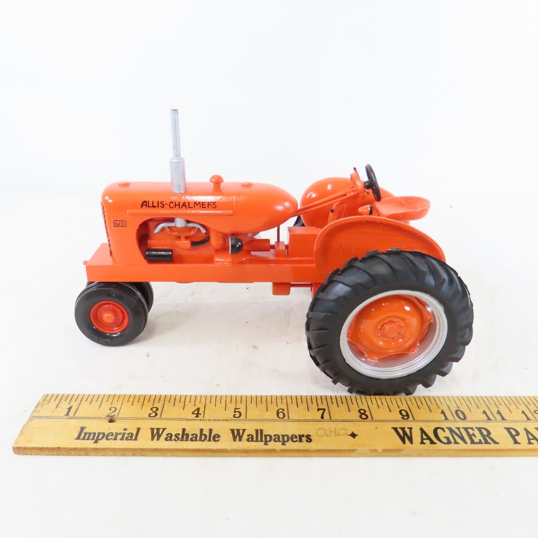 Scratch Built Wood Allis-Chalmers WD NF Tractor - 2