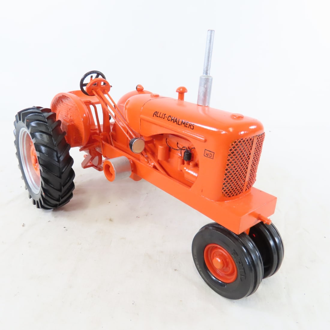 Scratch Built Wood Allis-Chalmers WD NF Tractor - 7