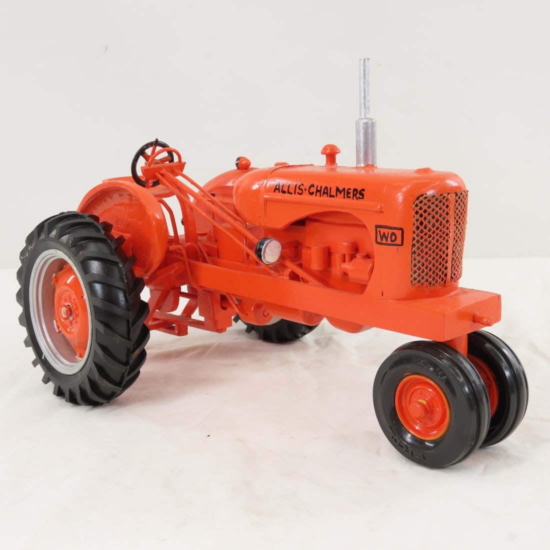 Scratch Built Wood Allis-Chalmers WD NF Tractor - 7