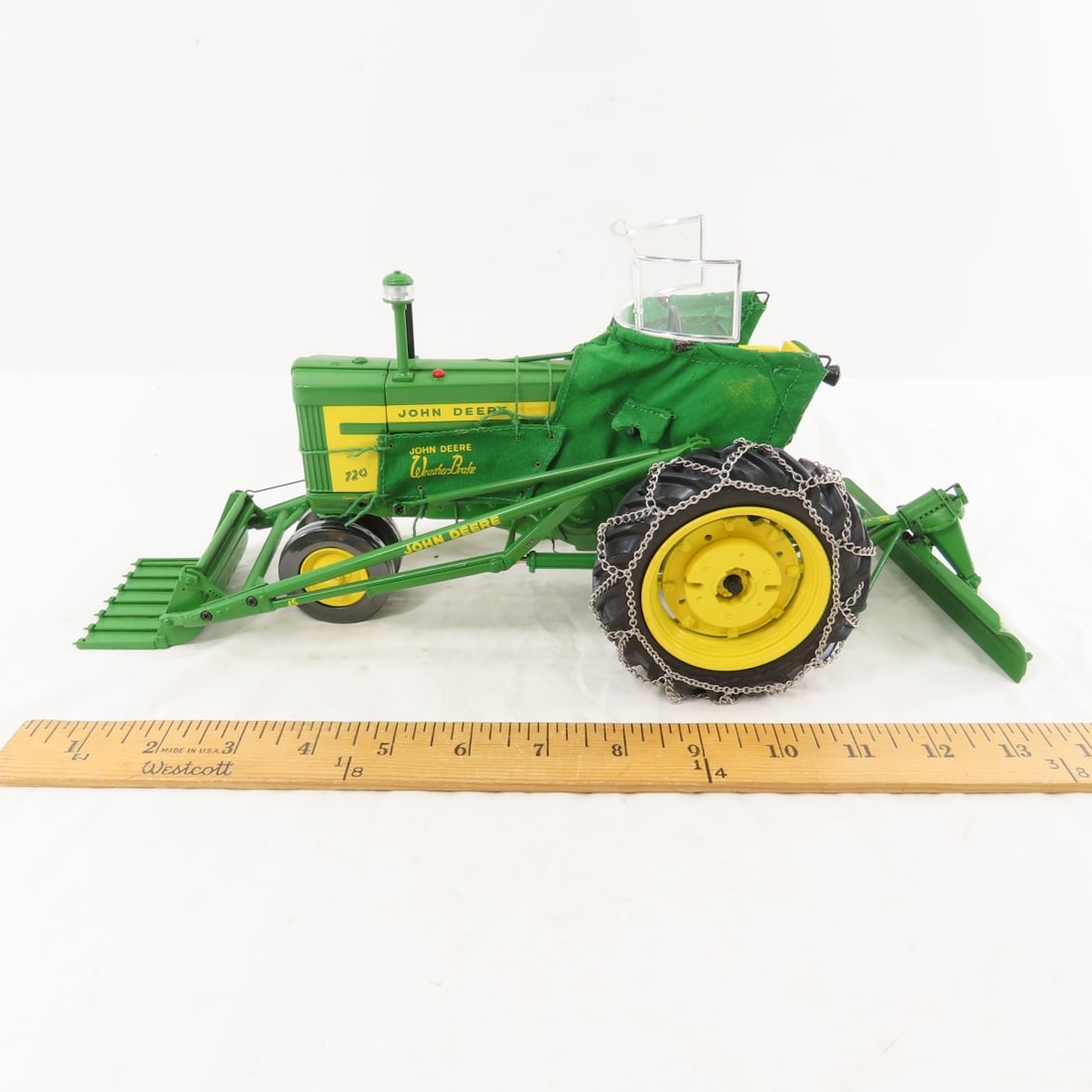 ERTL Precision JD 720 with 80 Blade & 45 Loader - 2