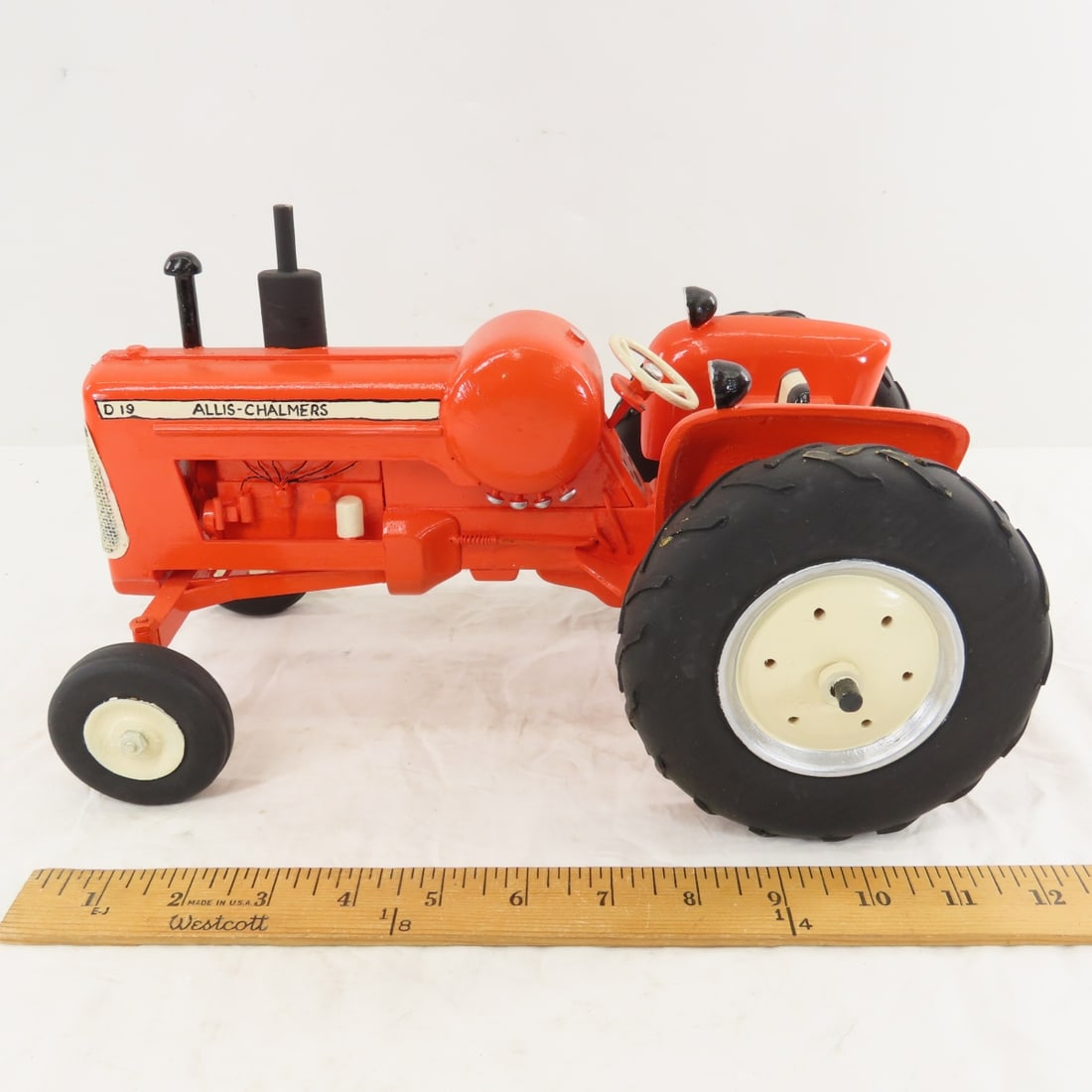 Scratch Built Wood Allis-Chalmers D-19 WF Tractor - 2