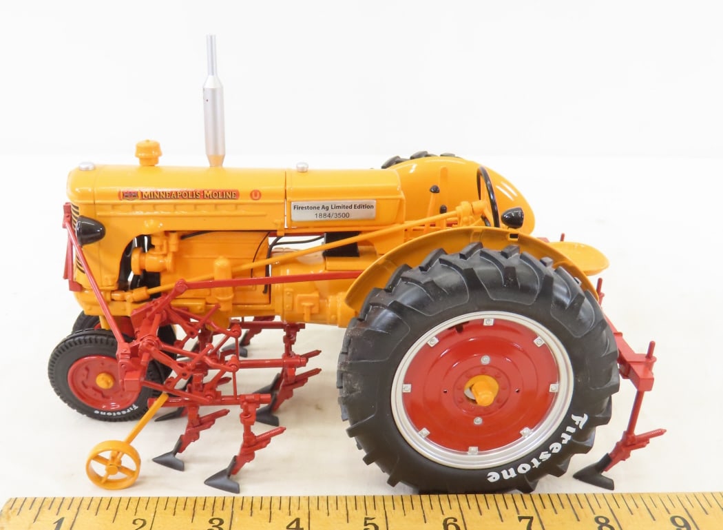 SpecCast M-M U Tractor & CQ 2 Row Cultivator - 3