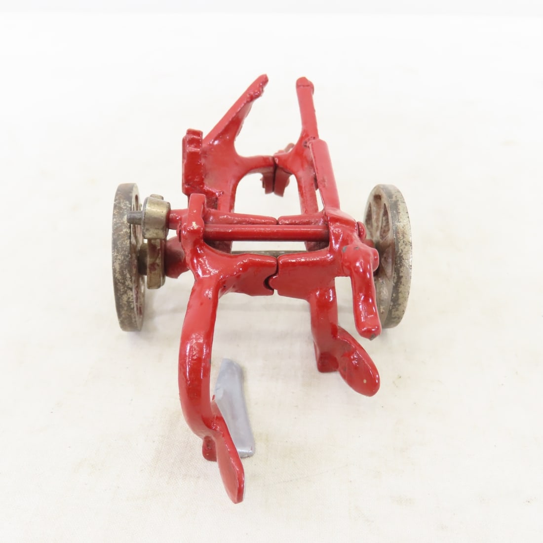 AC Williams Cast Iron 2 Bottom Plow- Repainted - 4