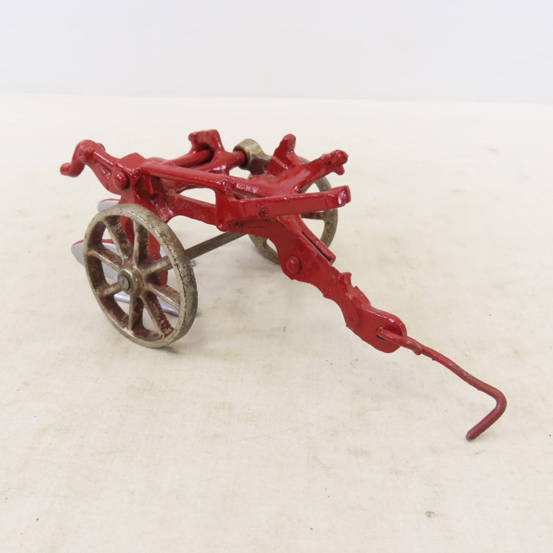 AC Williams Cast Iron 2 Bottom Plow- Repainted - 7
