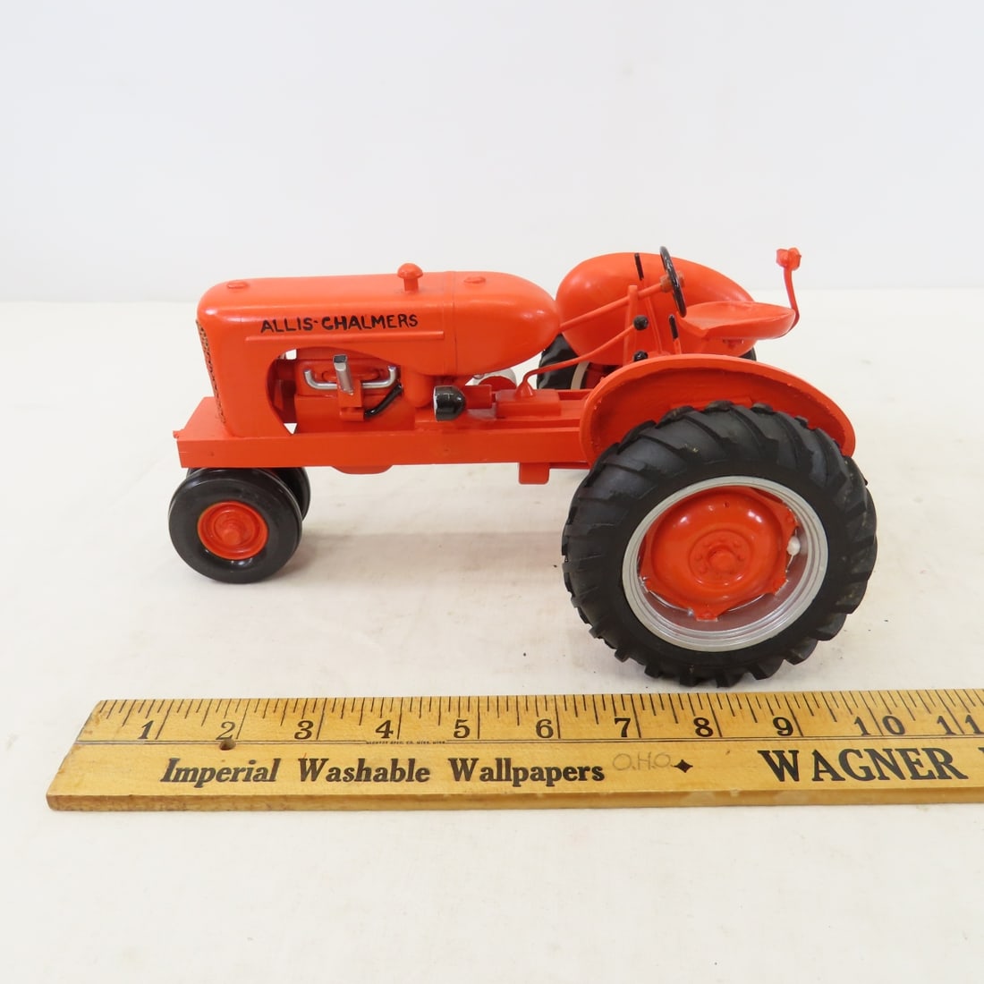 Scratch Built Wood Allis-Chalmers NF Tractor - 2