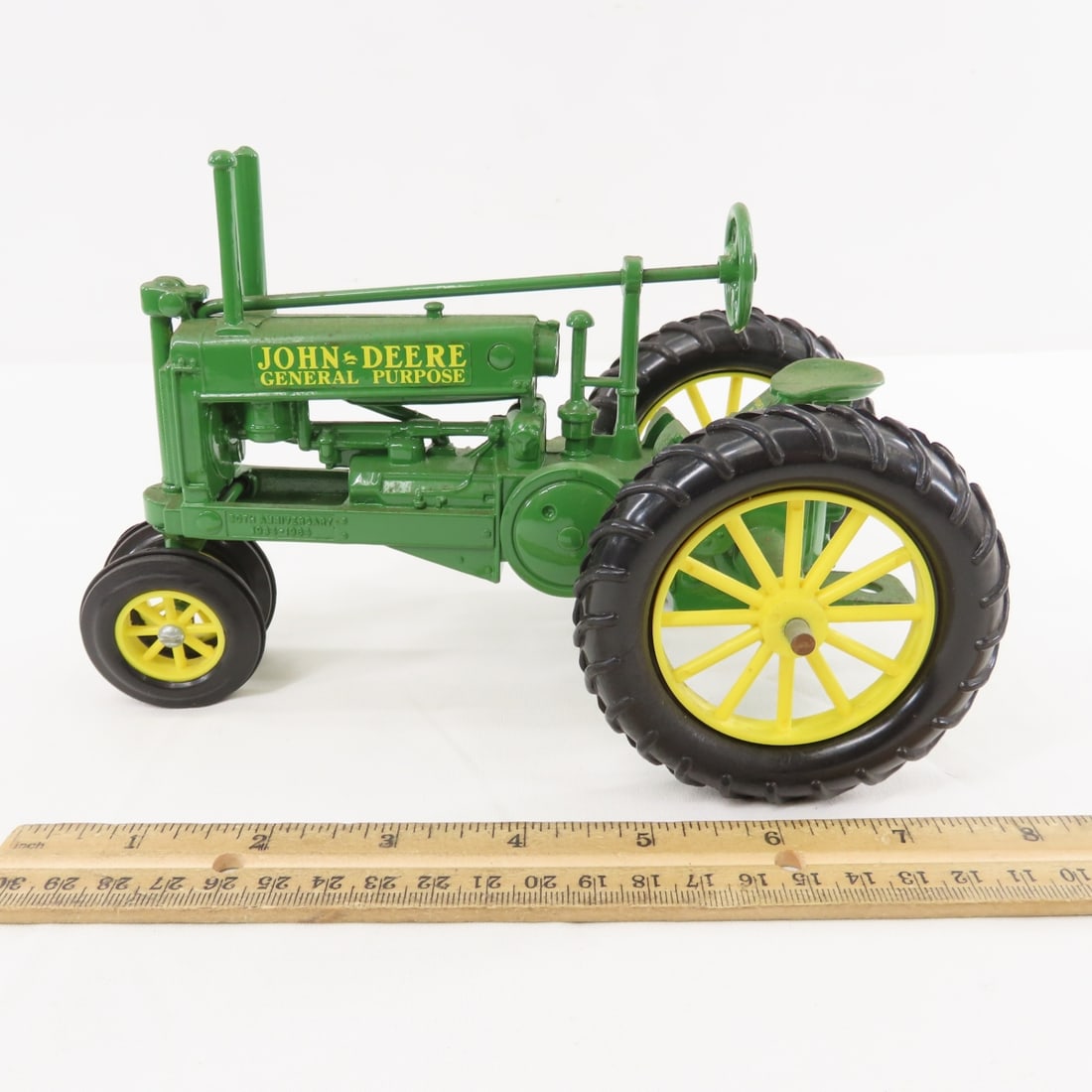 3 ERTL John Deere Model A Tractors 1/16 Diecast - 2