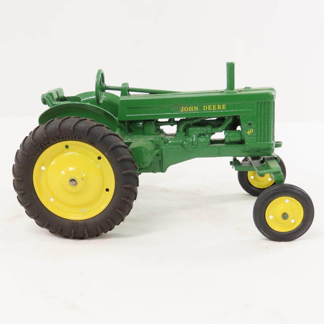 Restored ERTL John Deere Model 60 WF Tractor - 6