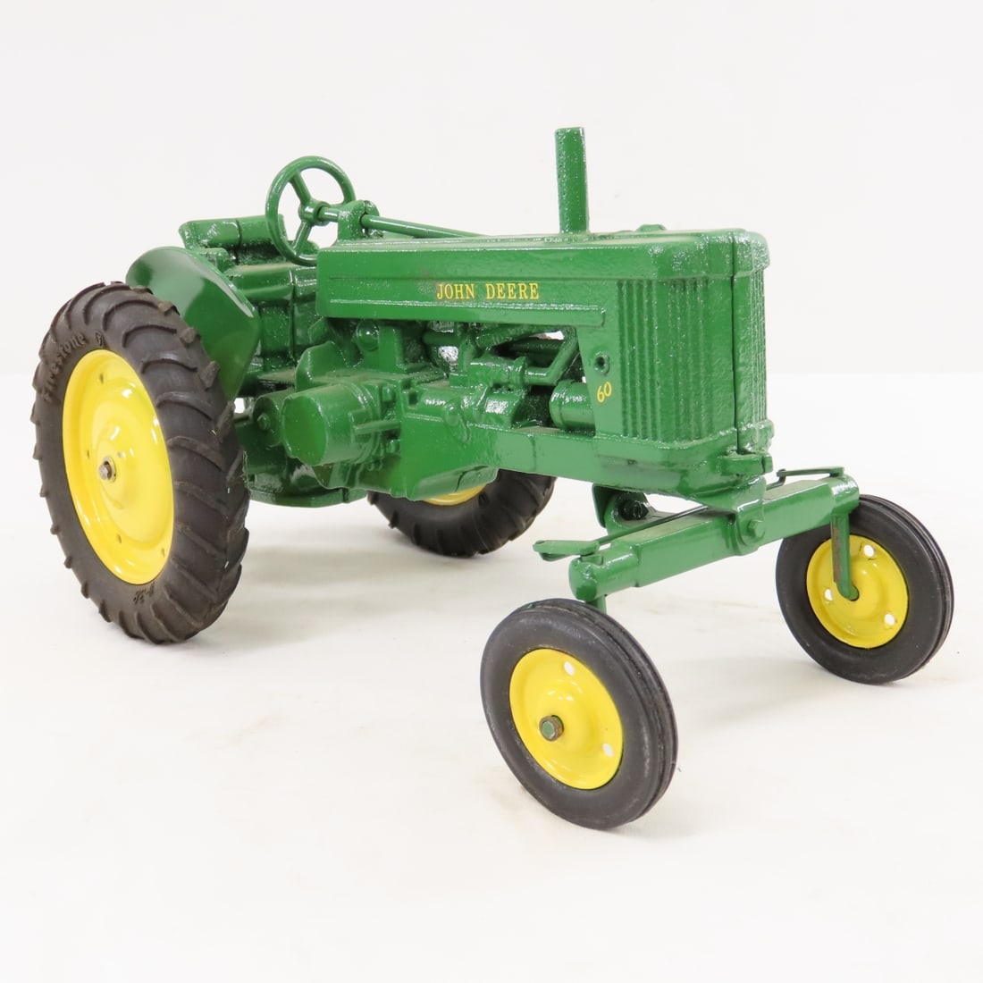 Restored ERTL John Deere Model 60 WF Tractor - 7
