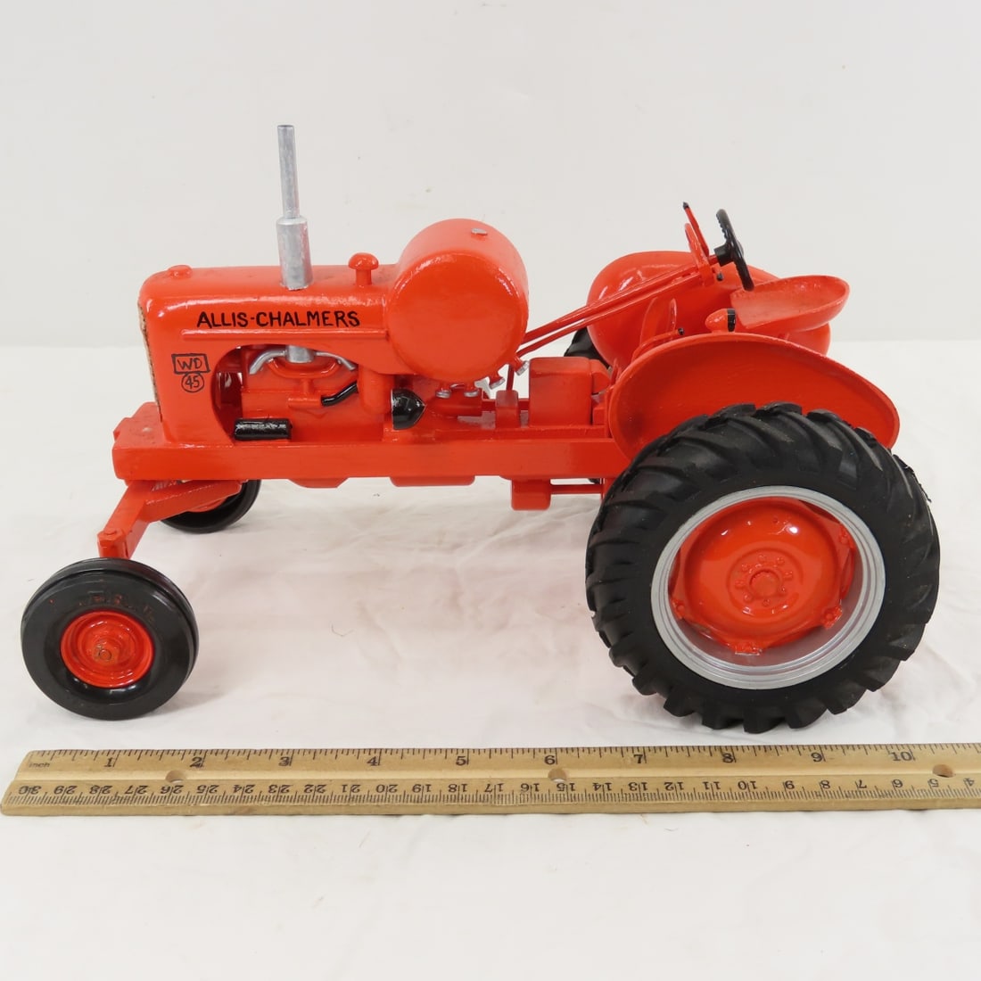 Scratch Built Wood Allis-Chalmers WD-45 WF Tractor - 2