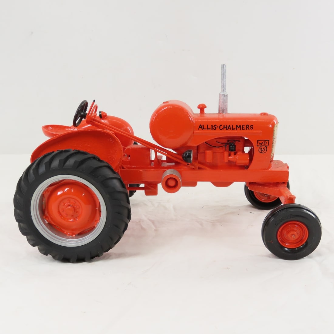 Scratch Built Wood Allis-Chalmers WD-45 WF Tractor - 6