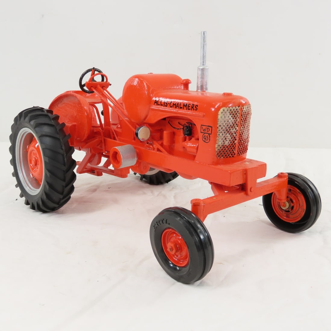 Scratch Built Wood Allis-Chalmers WD-45 WF Tractor - 7