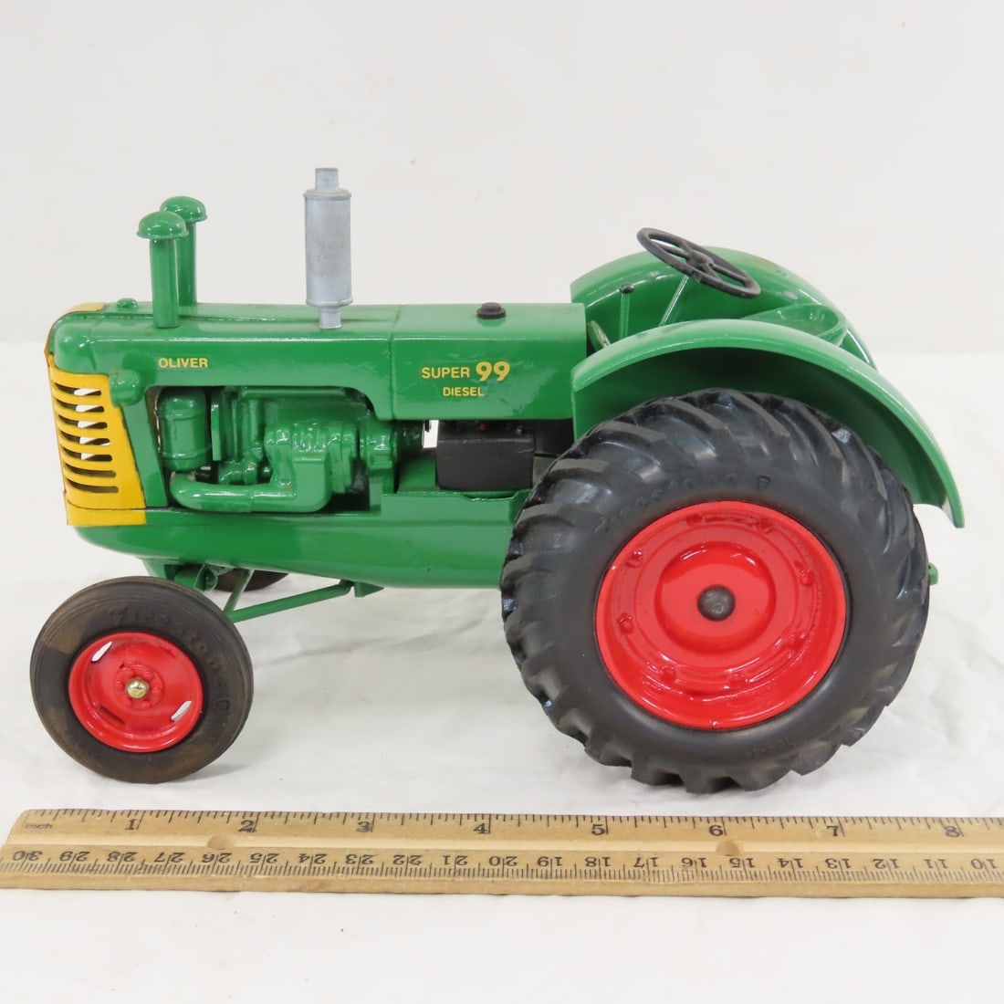 Scratch Built Oliver Super 99 Diesel WF Tractor - 2