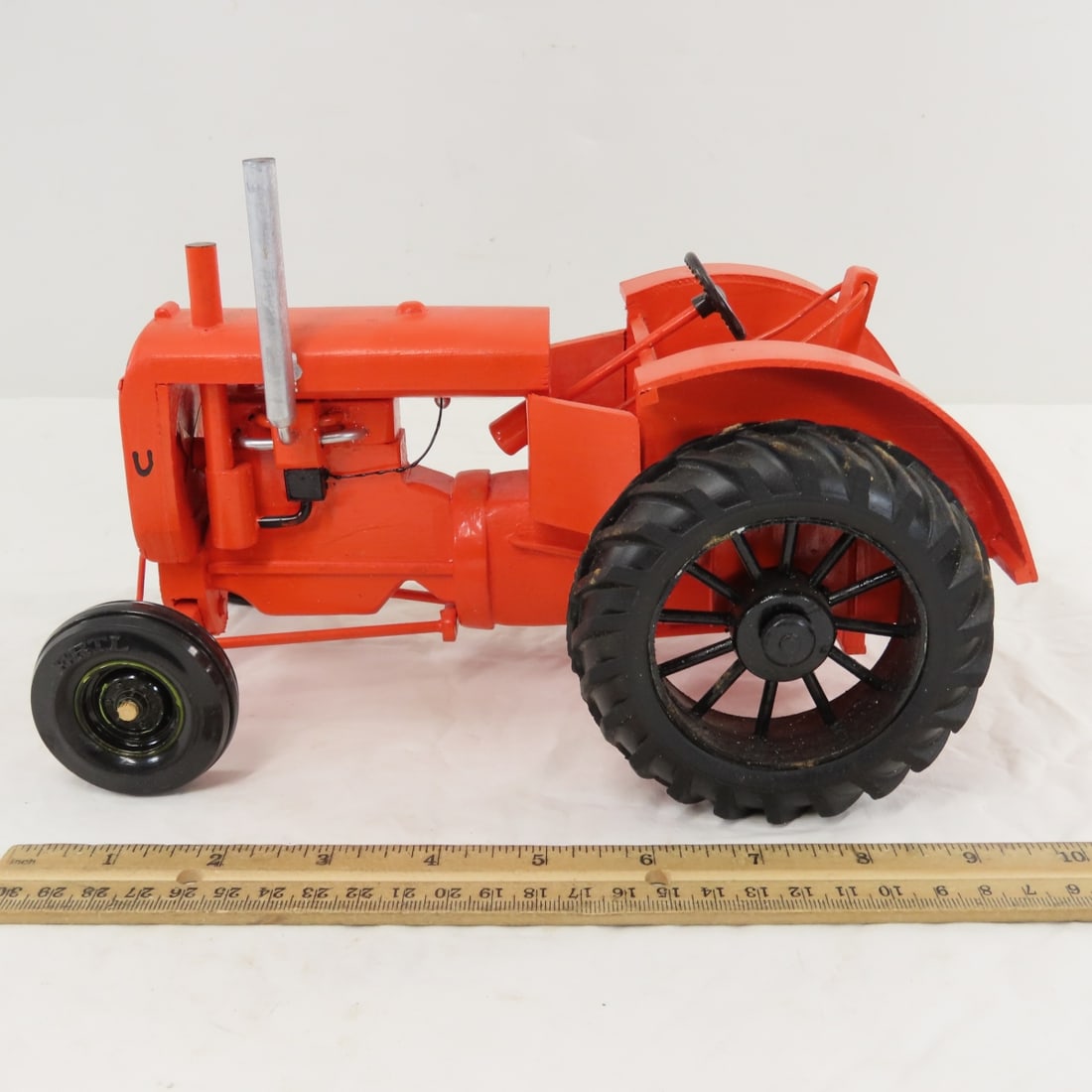 Scratch Built Wood Allis-Chalmers U WF Tractor - 2