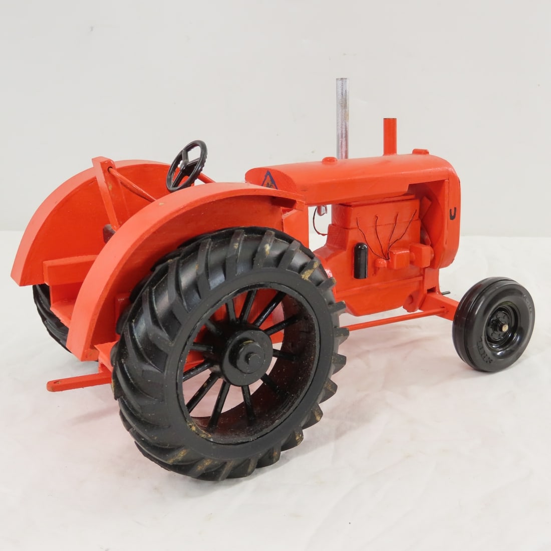 Scratch Built Wood Allis-Chalmers U WF Tractor - 5