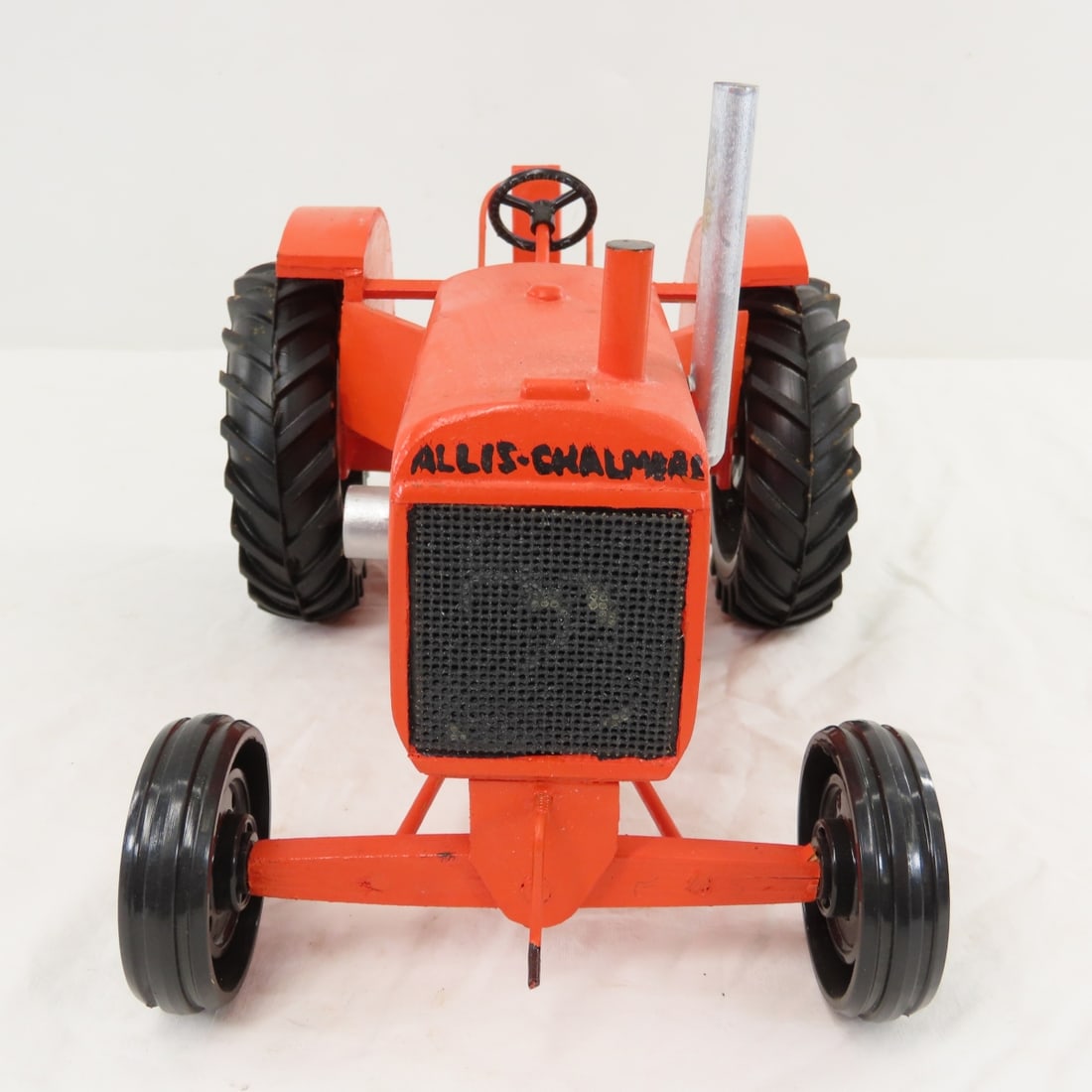 Scratch Built Wood Allis-Chalmers U WF Tractor - 8