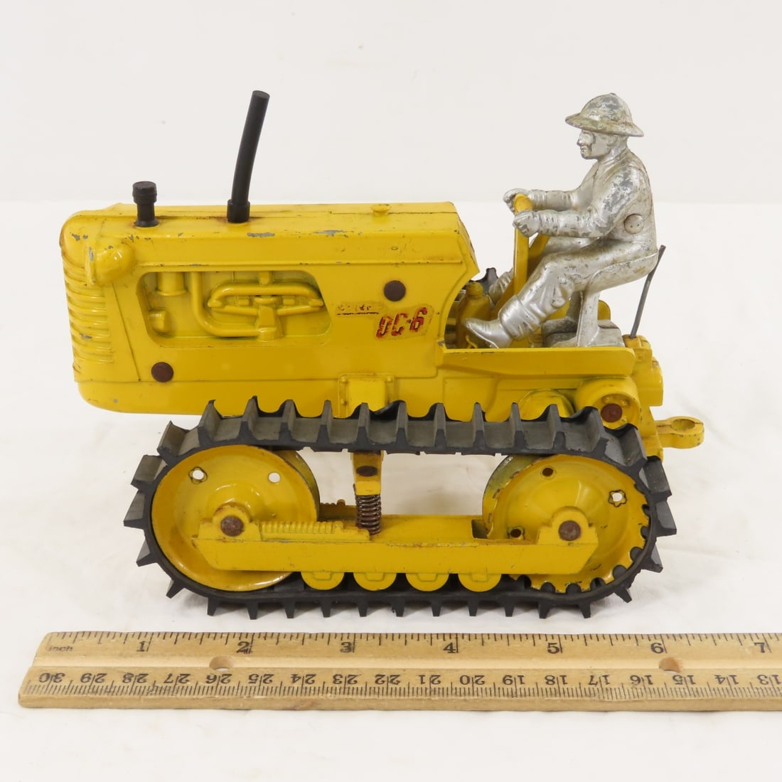 Vintage Oliver OC-6 Crawler with Driver - 2