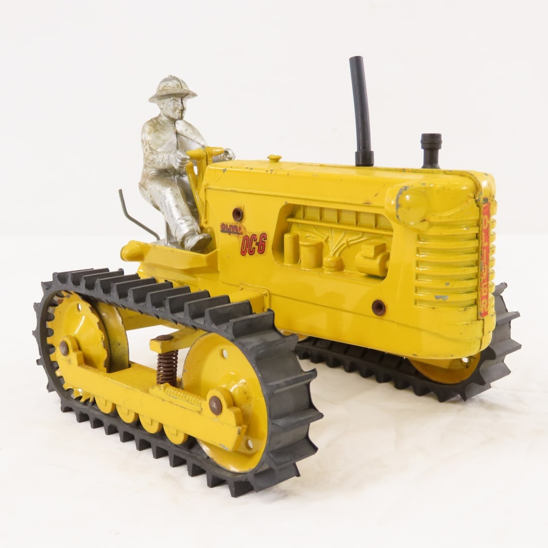 Vintage Oliver OC-6 Crawler with Driver - 7
