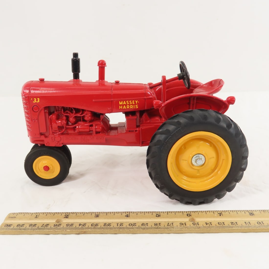 ERTL Massey-Harris 33 NF Tractor 1987 Toy Farmer - 3