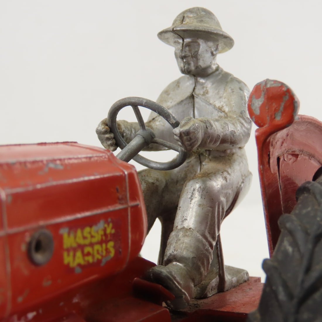 1950's SLIK Massey-Harris 44 Tractor w/ Driver - 13