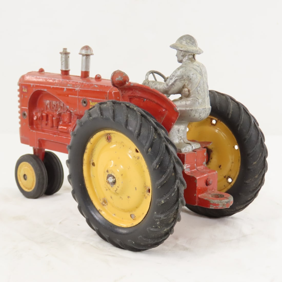 1950's SLIK Massey-Harris 44 Tractor w/ Driver - 3