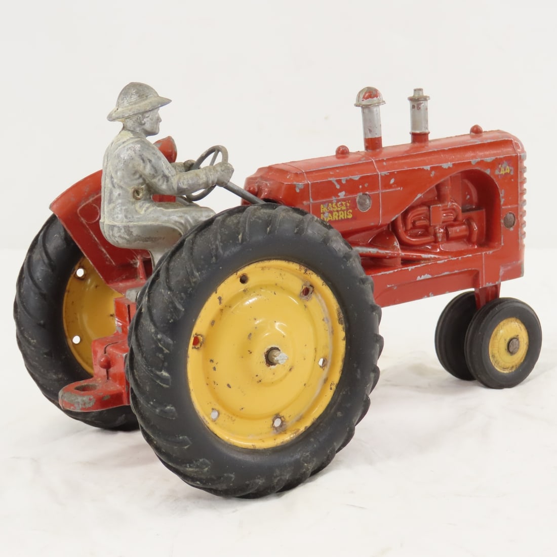 1950's SLIK Massey-Harris 44 Tractor w/ Driver - 5