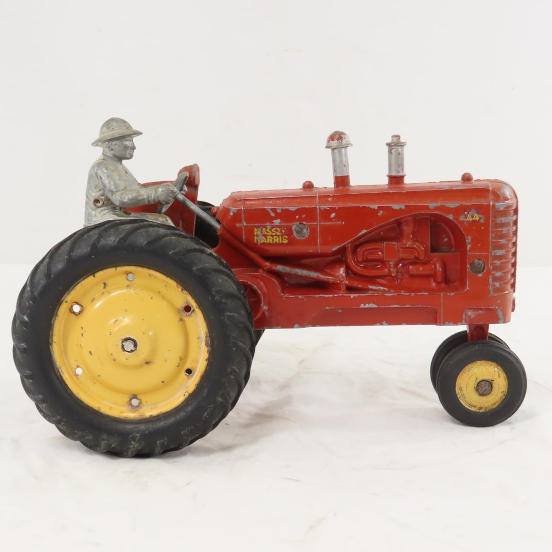 1950's SLIK Massey-Harris 44 Tractor w/ Driver - 6
