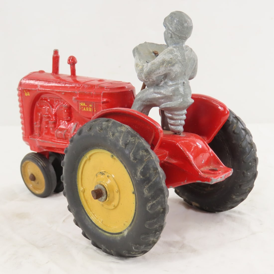 1950's SLIK Massey-Harris 44 NF Tractor w/ Driver - 3